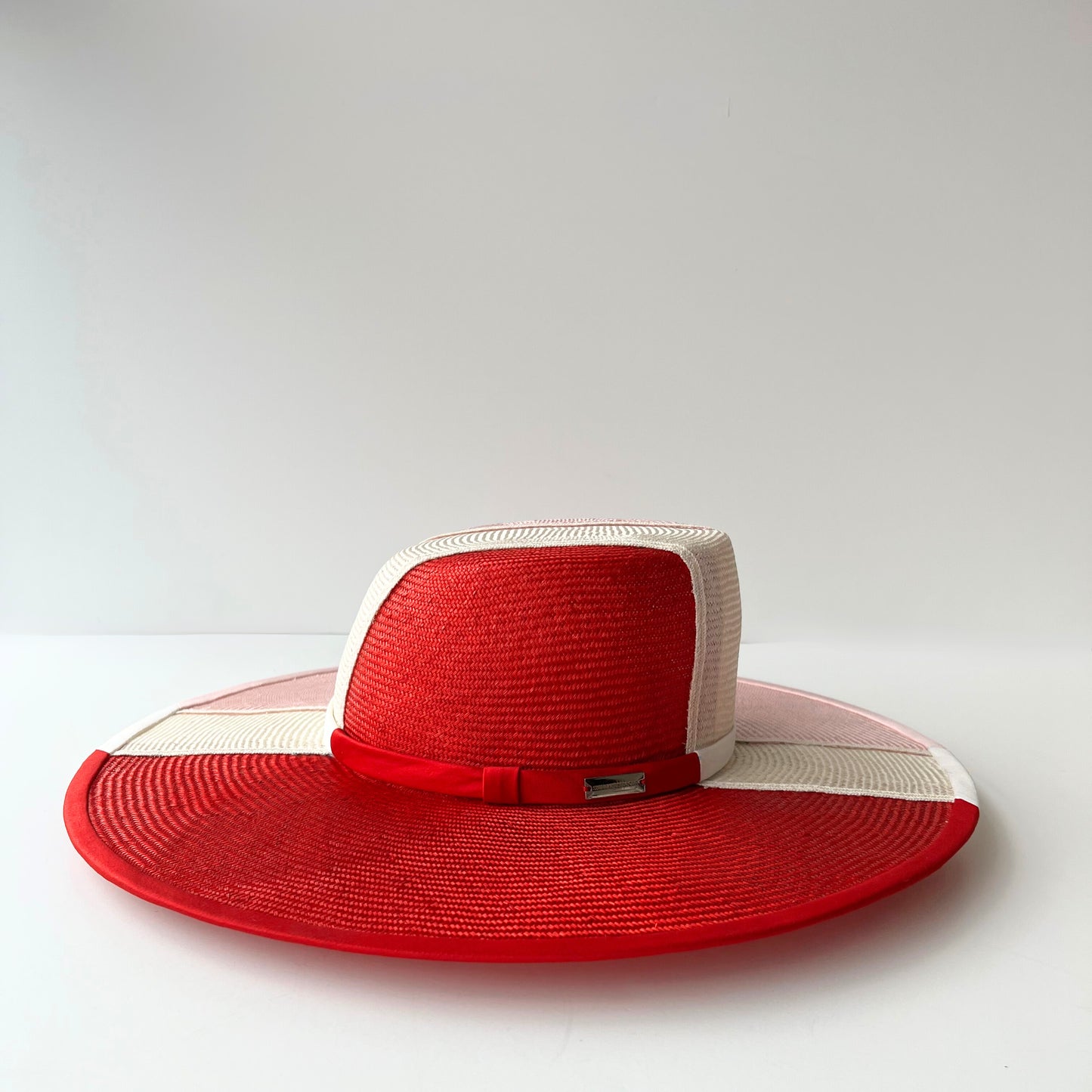 Williams Trio Hat: Red, pink and White