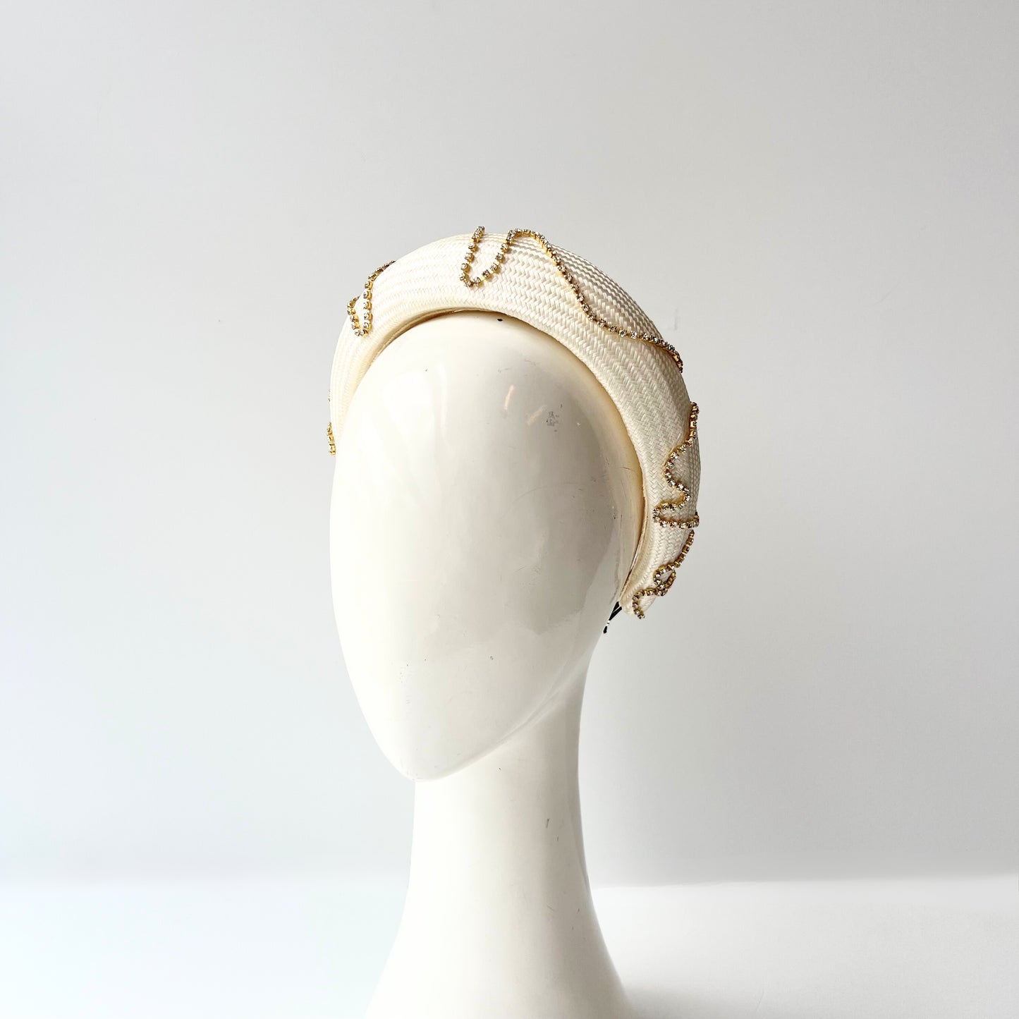 Davis Headband: White