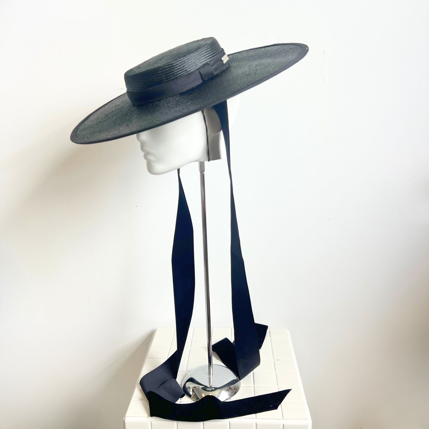 Marlow Boater: Black
