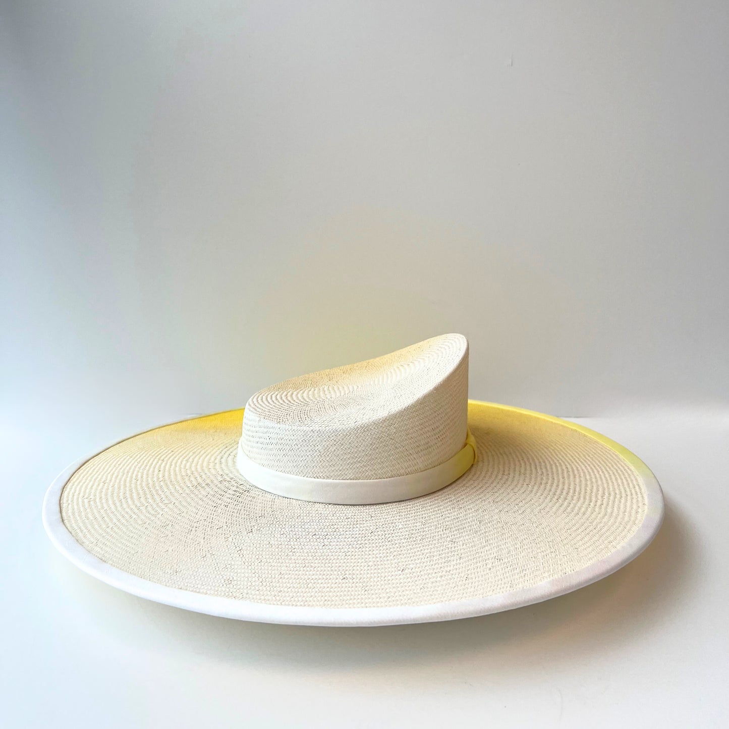 Pierre Ombre Hat: Yellow