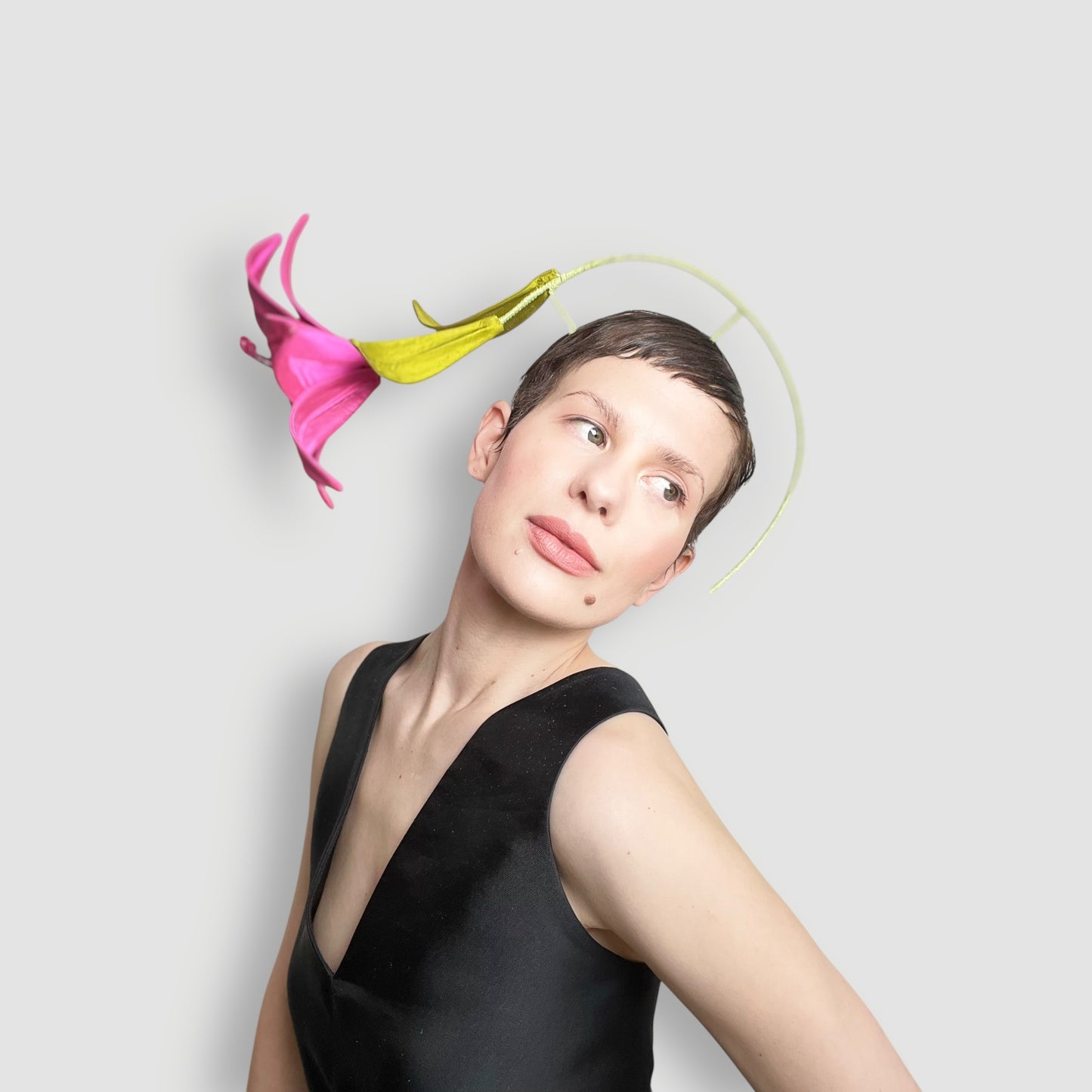Wray Lily Headband- Bright Pink