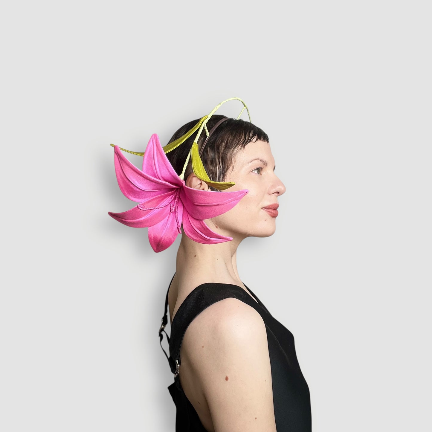 Wray Lily Headband- Bright Pink