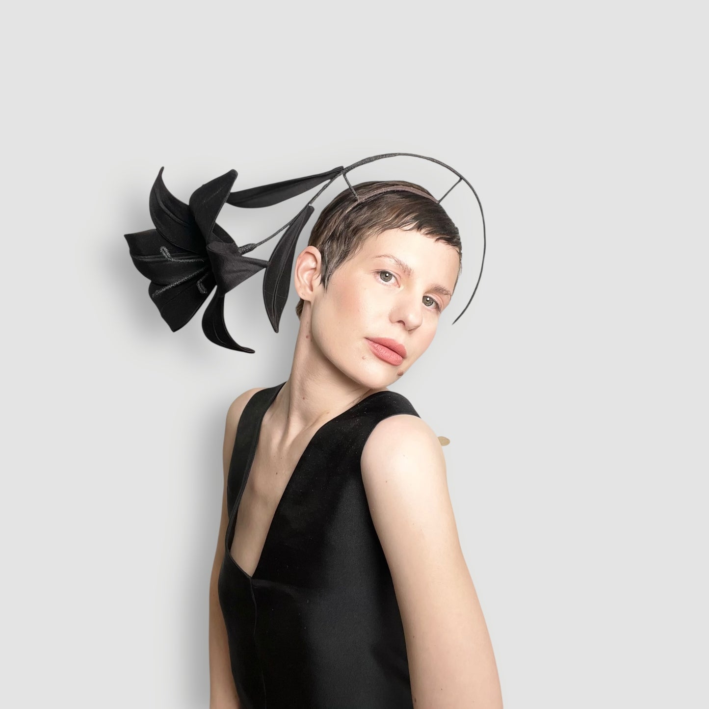 Wray Lily Headband- Black