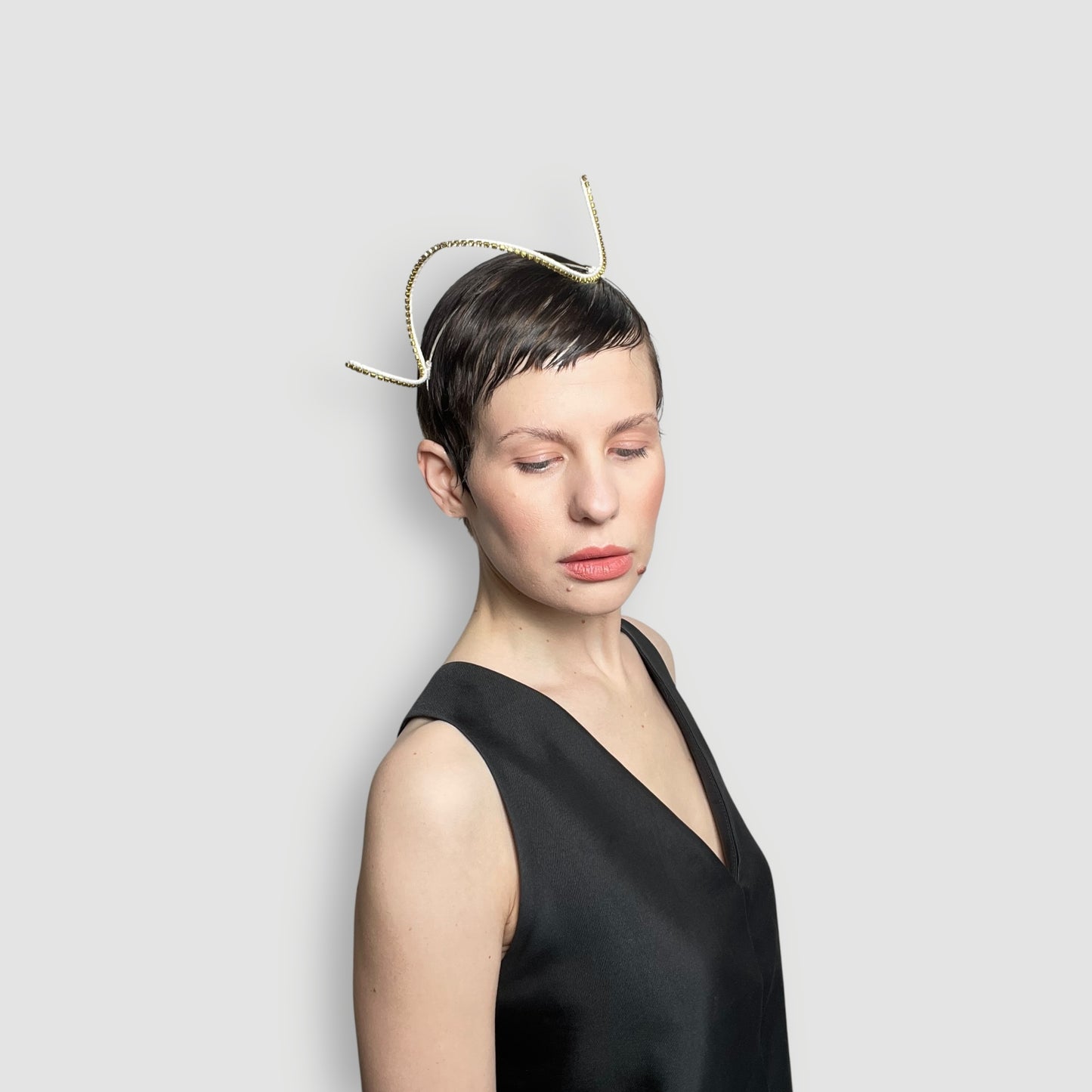 Odin Diamante Headband: Crystal