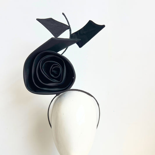 Kirby Rose Headband: Black