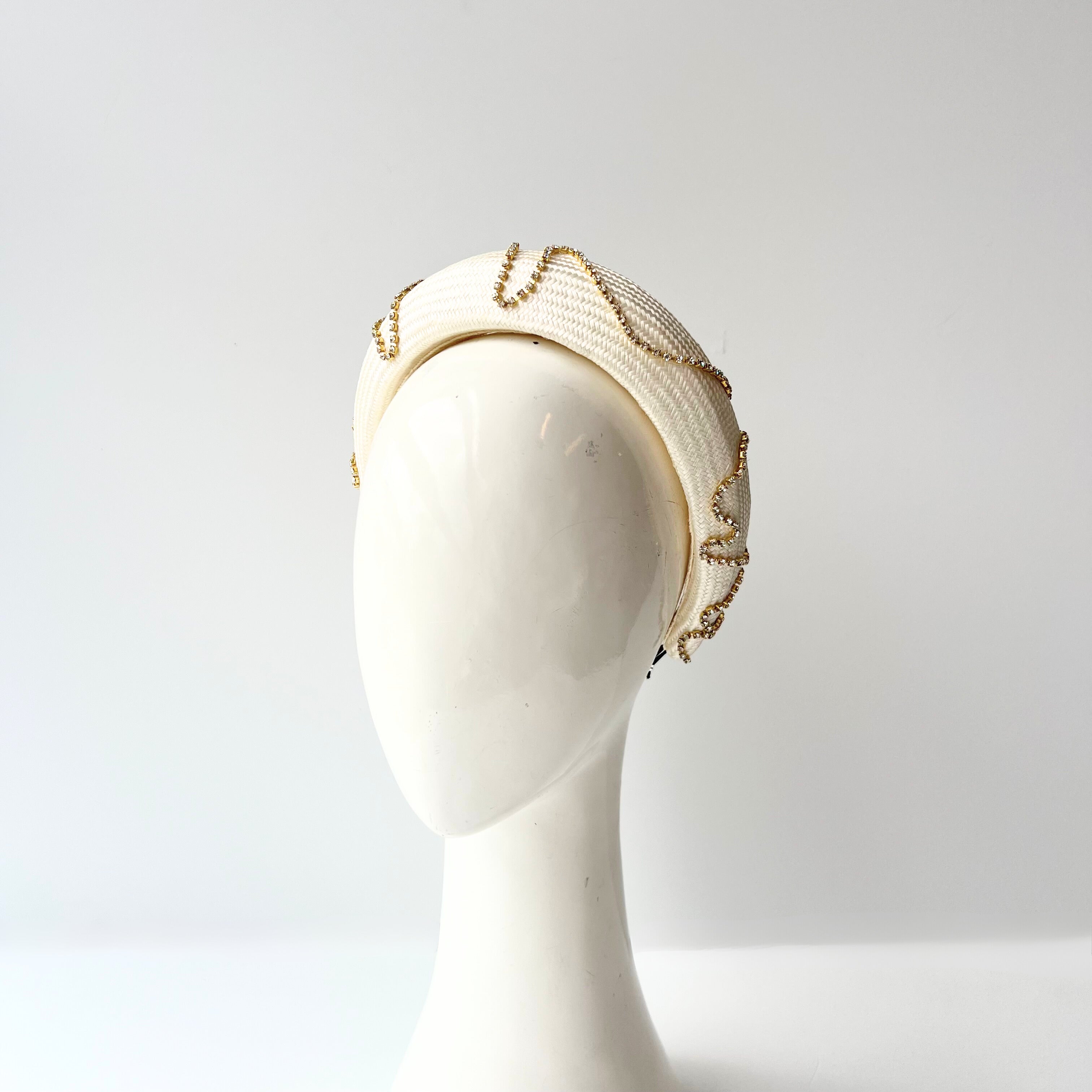 Davis Headband: White