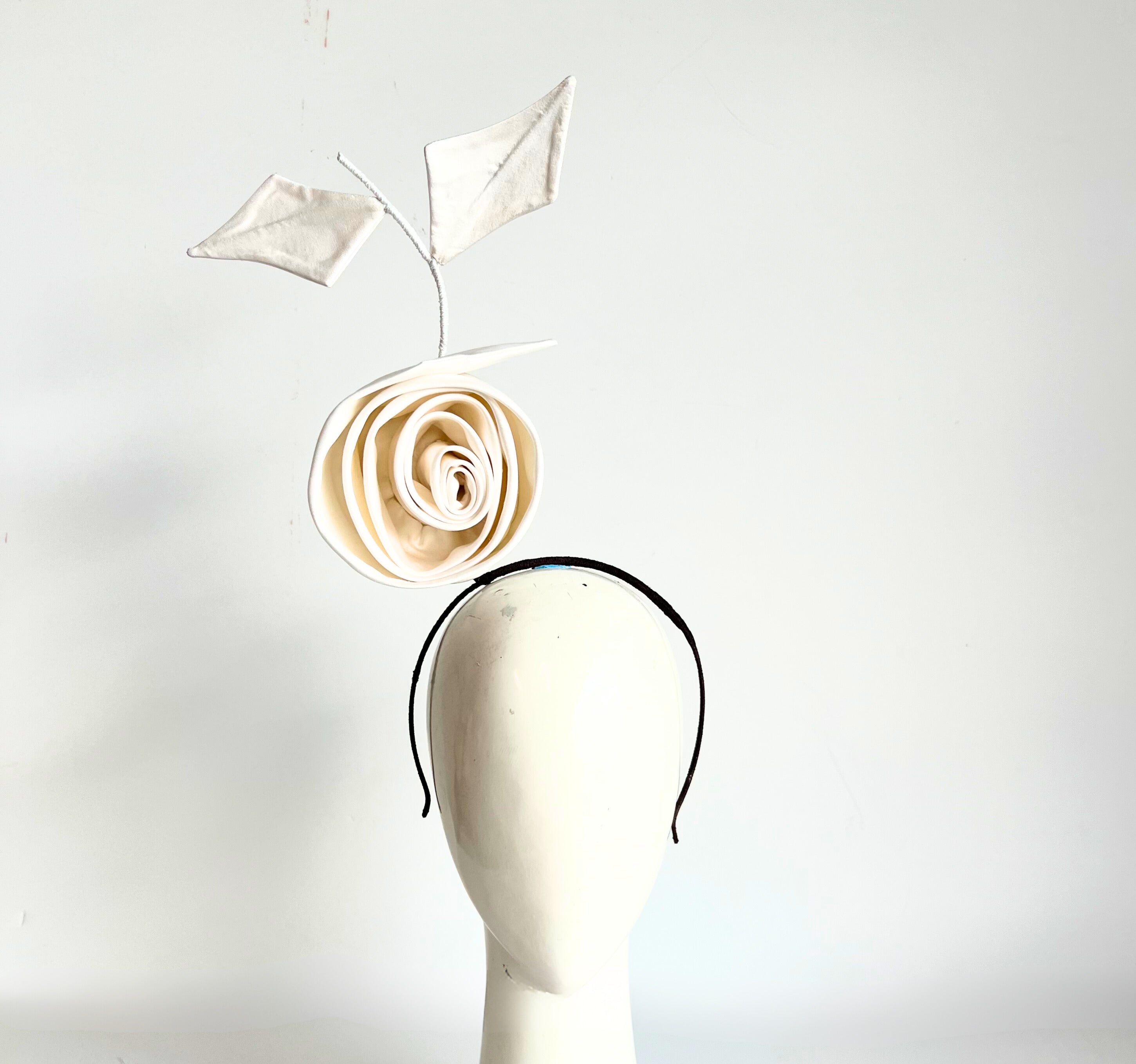 Kirby Rose Headband: White
