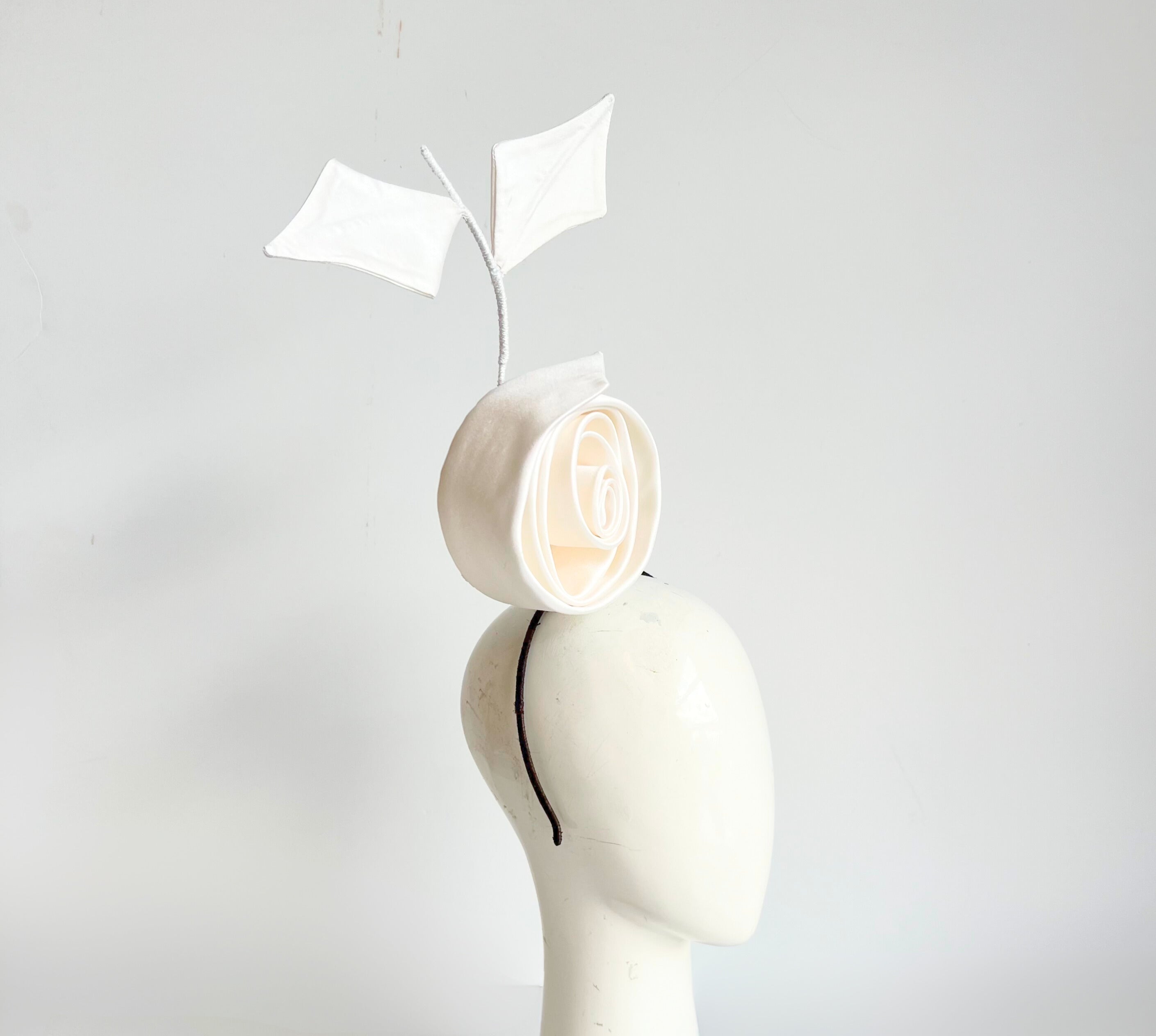 Kirby Rose Headband: White