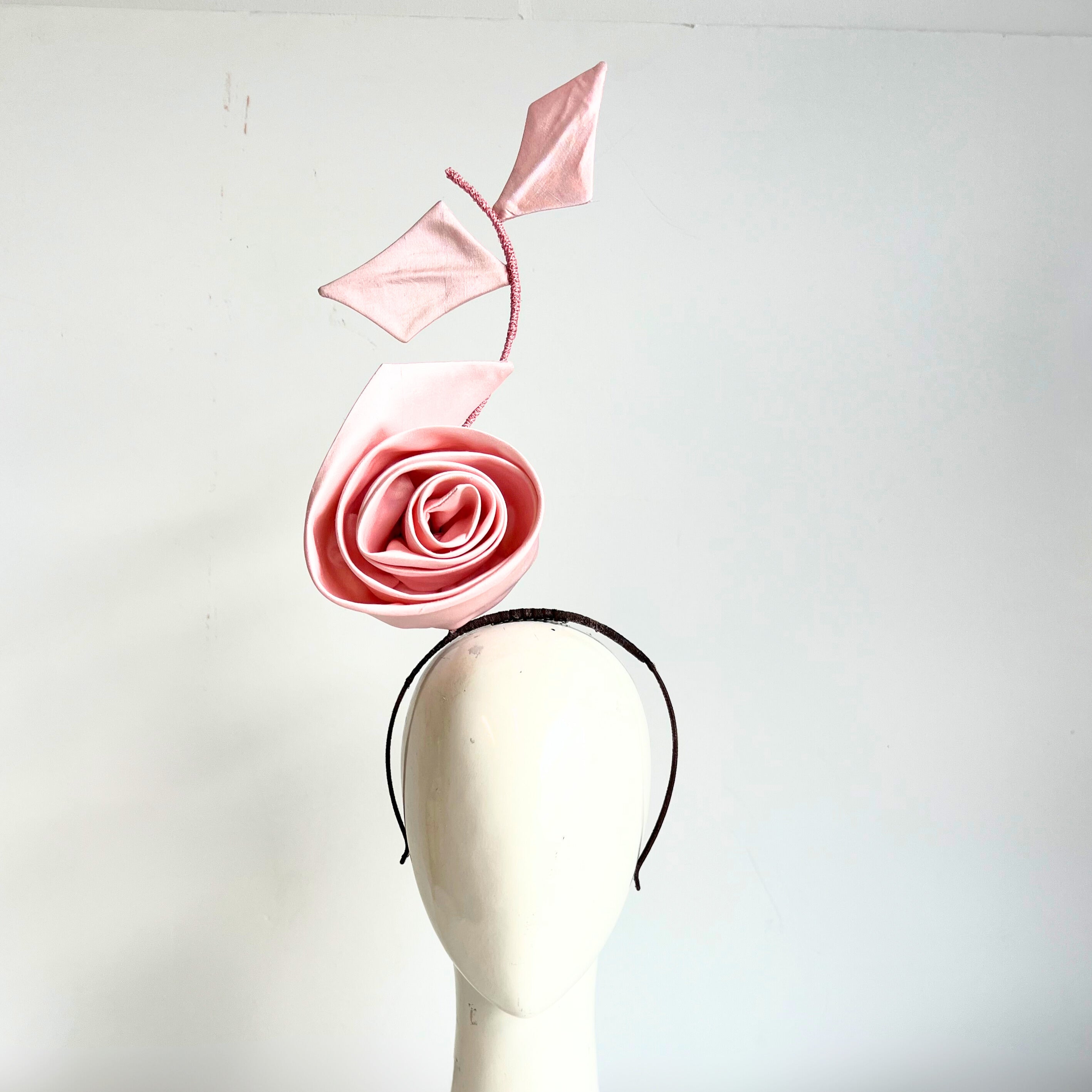 Kirby Rose Headband: Pale Pink