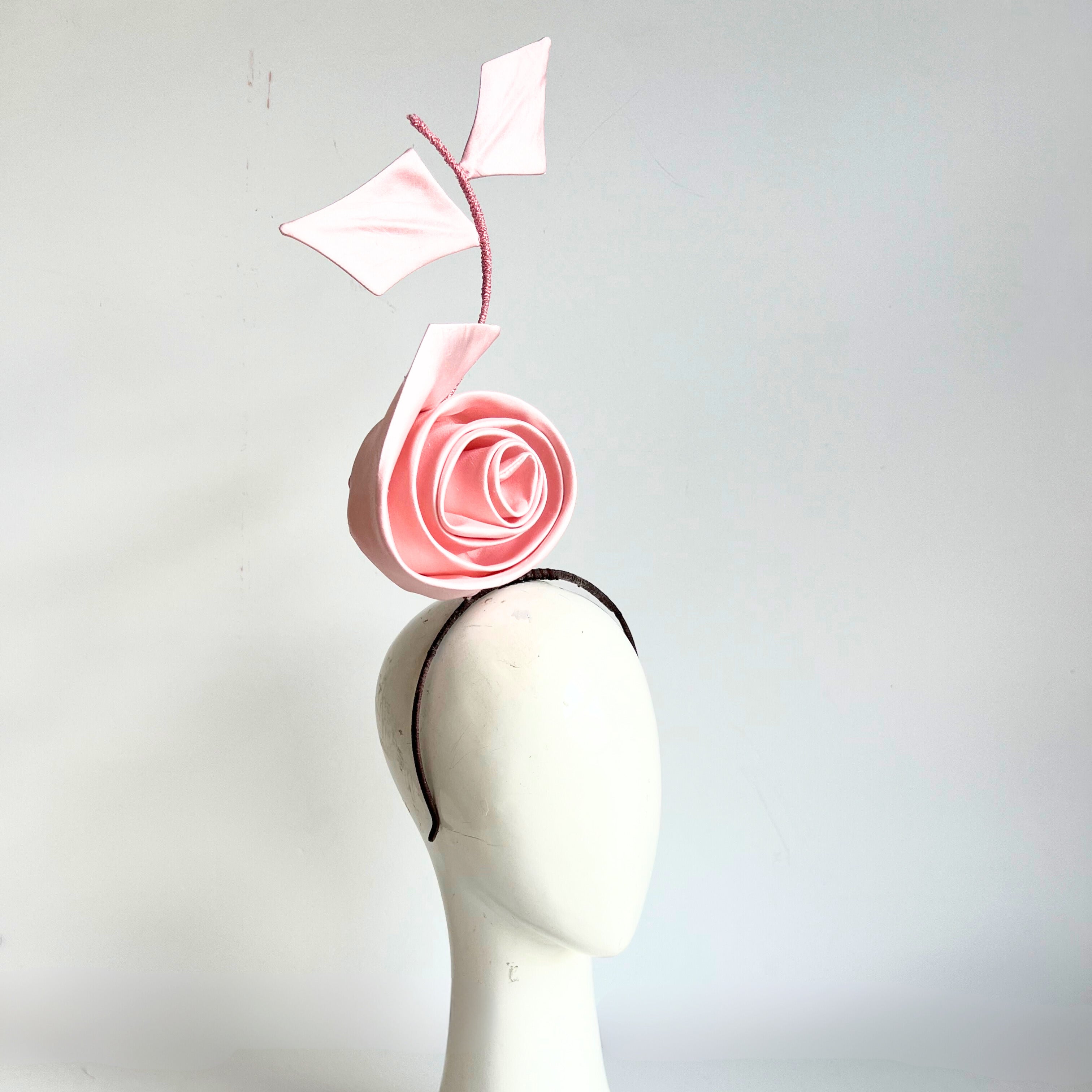 Kirby Rose Headband: Pale Pink