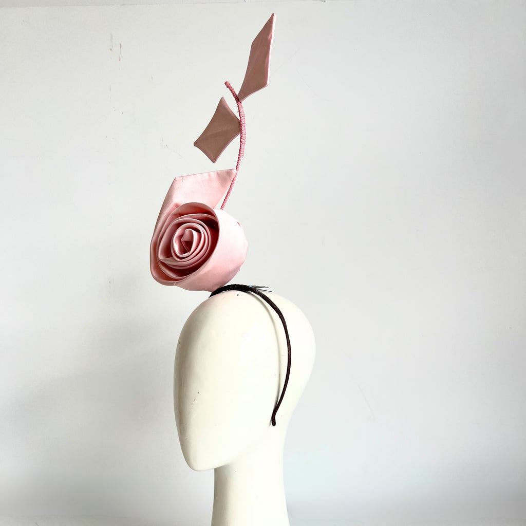 Kirby Rose Headband: Pale Pink