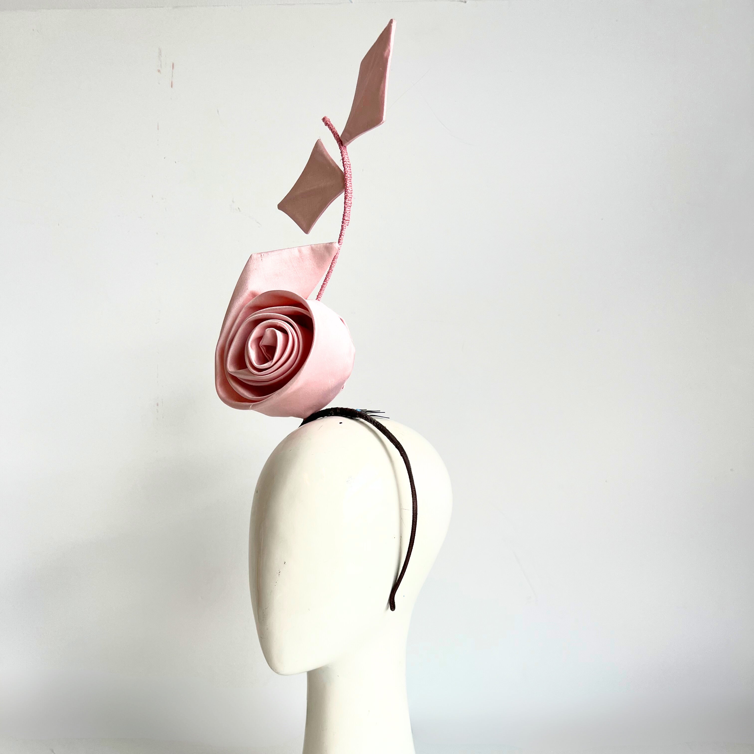 Kirby Rose Headband: Pale Pink