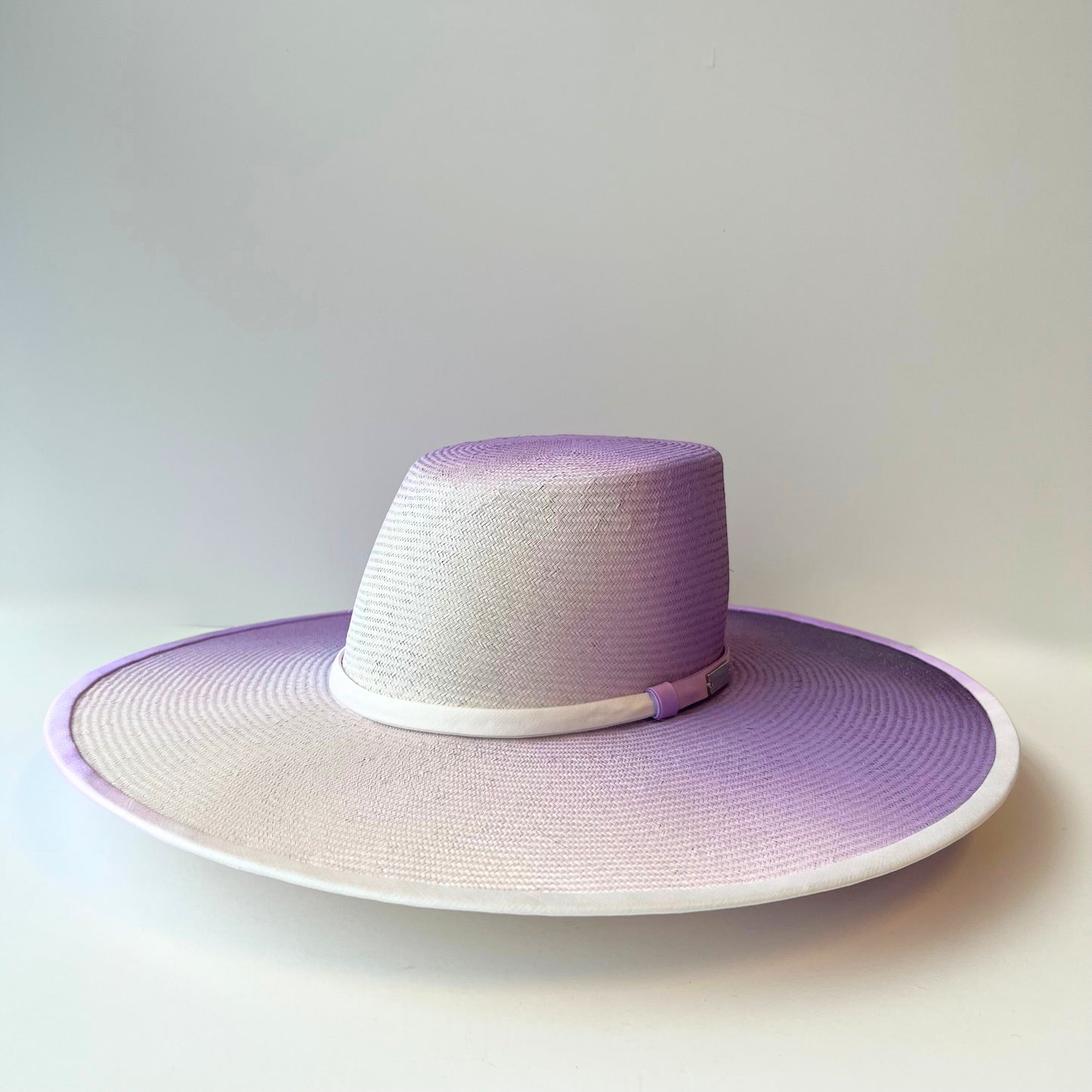 Octavia Ombre Hat: Lilac