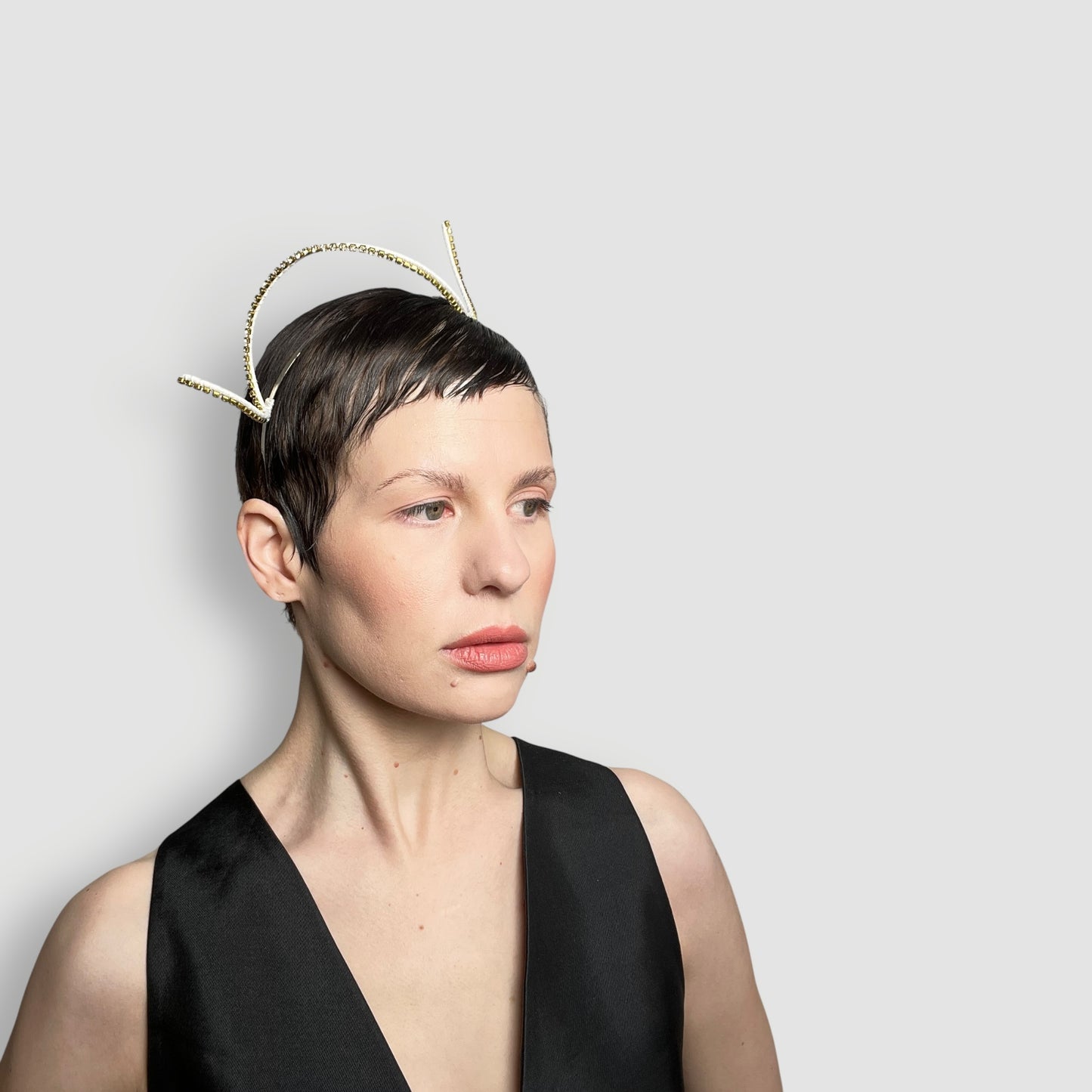 Odin Diamante Headband: Crystal