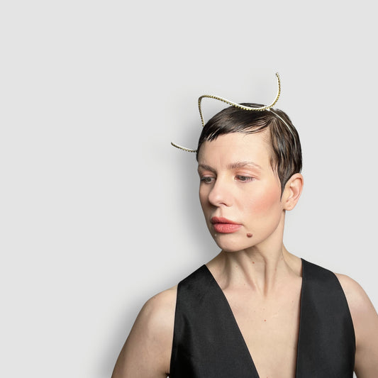 Odin Diamante Headband: Crystal